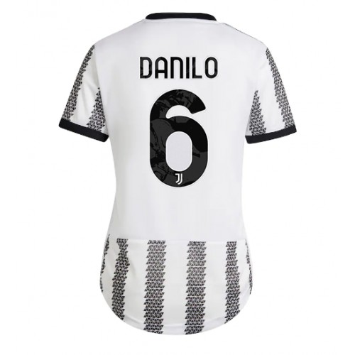 Fotbalové Dres Juventus Danilo #6 Dámské Domácí 2022-23 Krátký Rukáv